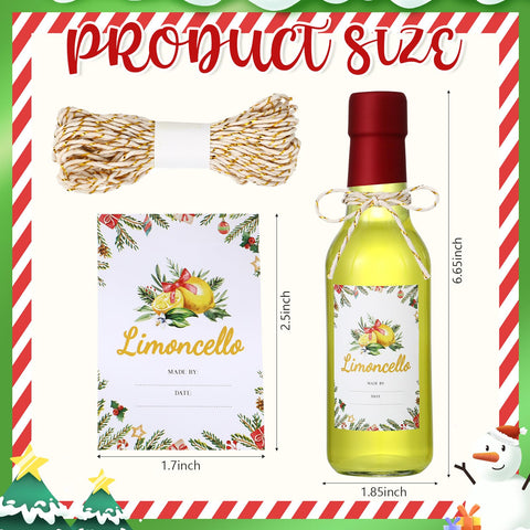 Closeup of Sieral lemon label sticker for personalize beverages