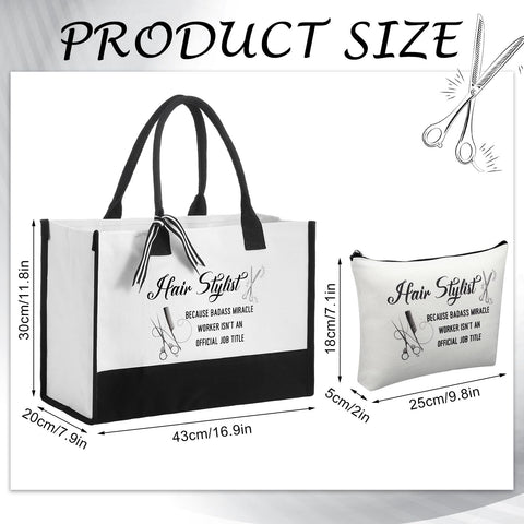 Sieral makeup bag keeps cosmetics organized on the go.