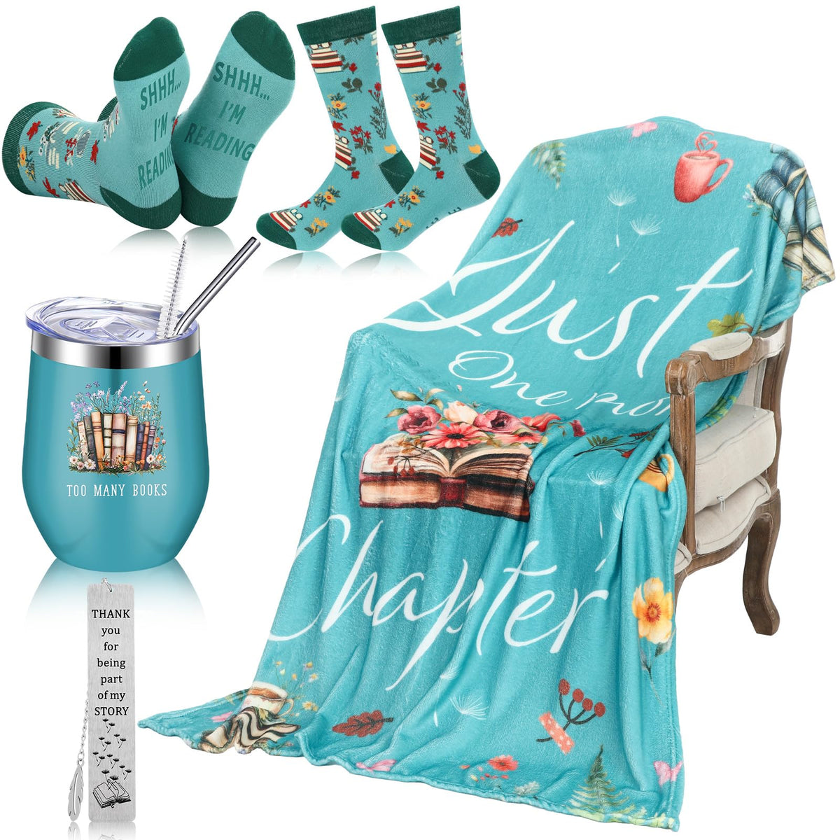 Sieral reading blanket 60x50 inches for warm, long reading sessions