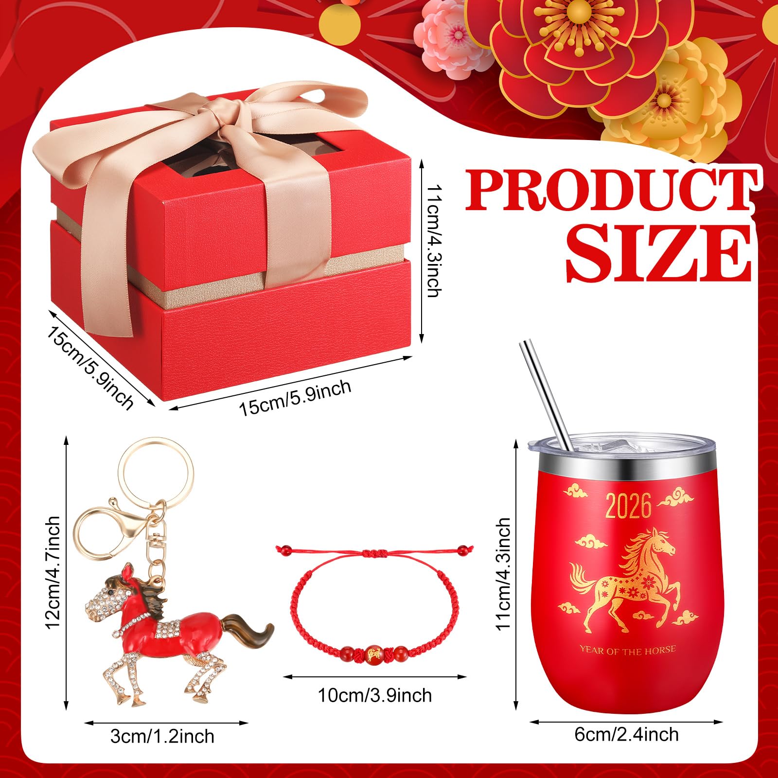 Sieral red horse bracelet with agate beads and subtle rhinestones.