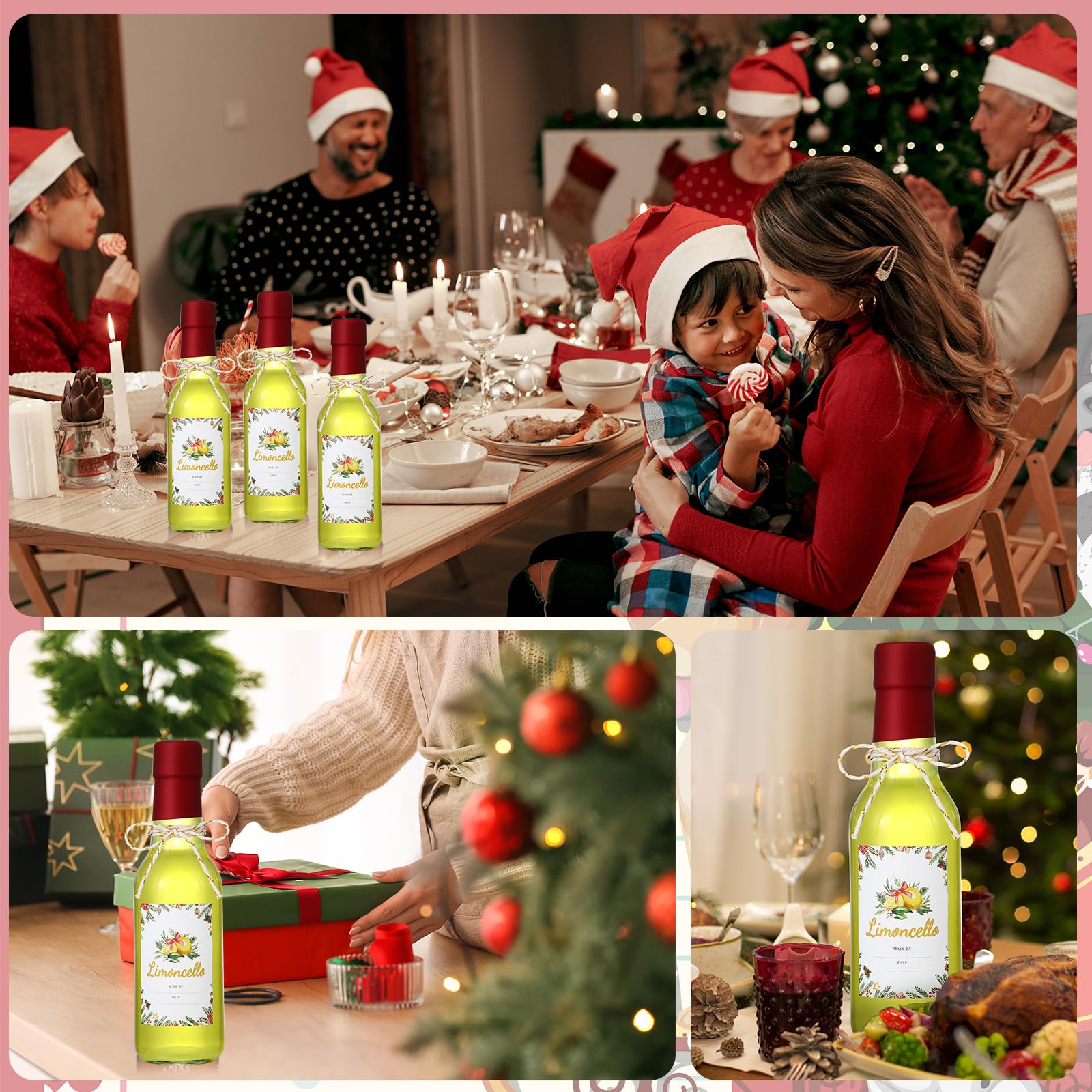 Twine-wrapped Sieral bottle ready for gifting