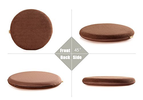 Machine-washable cover for Sigmat memory foam seat cushion.