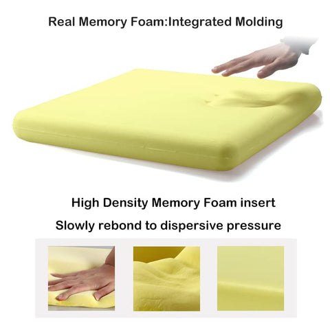 Sigmat 20x20x3 inch cushion suited for recliners, cars, couches, and floors