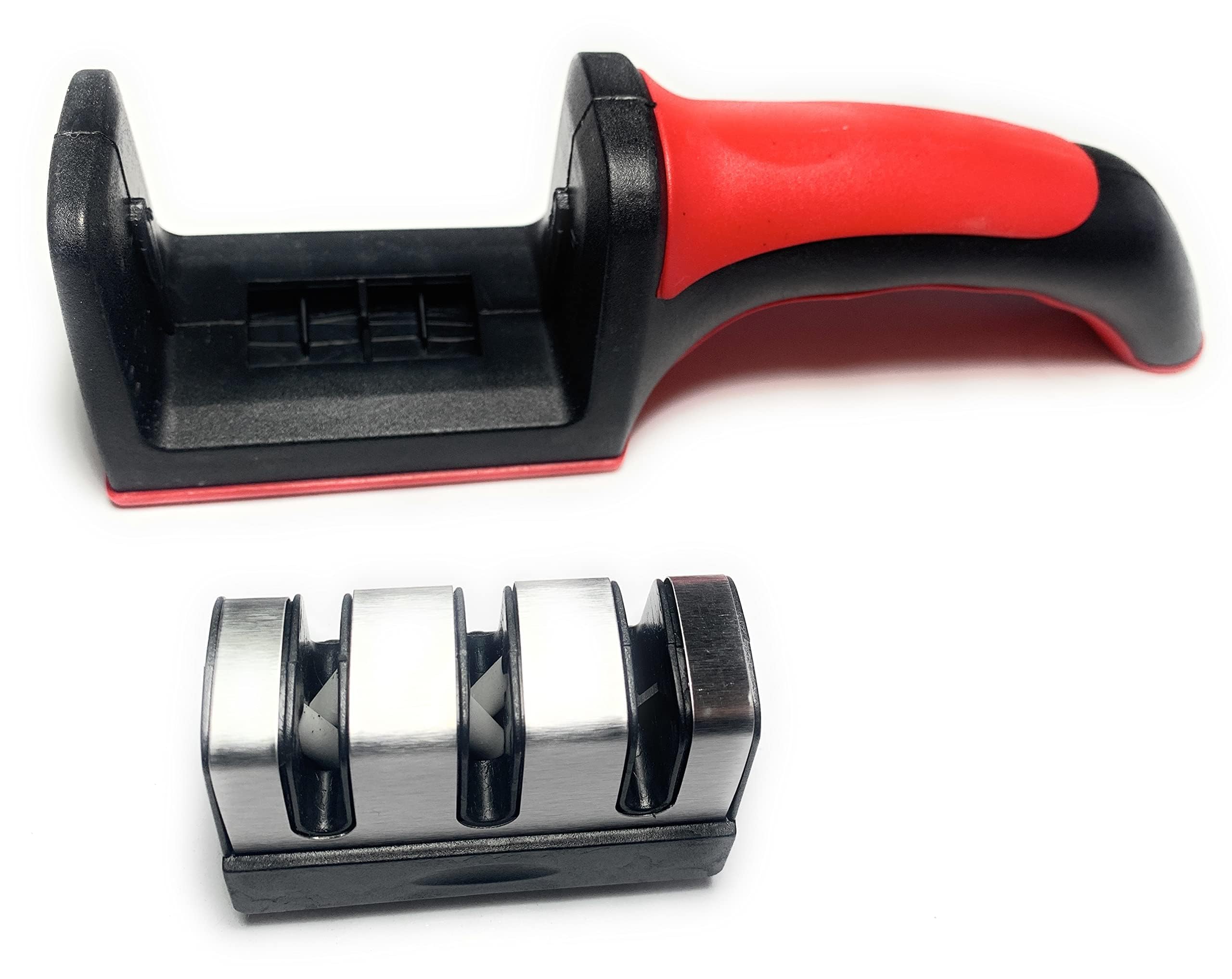 SIGNI ergonomic handle offers comfortable grip during sharpening