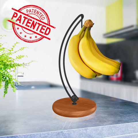 Signice banana holder stand keeps counter organized and tidy