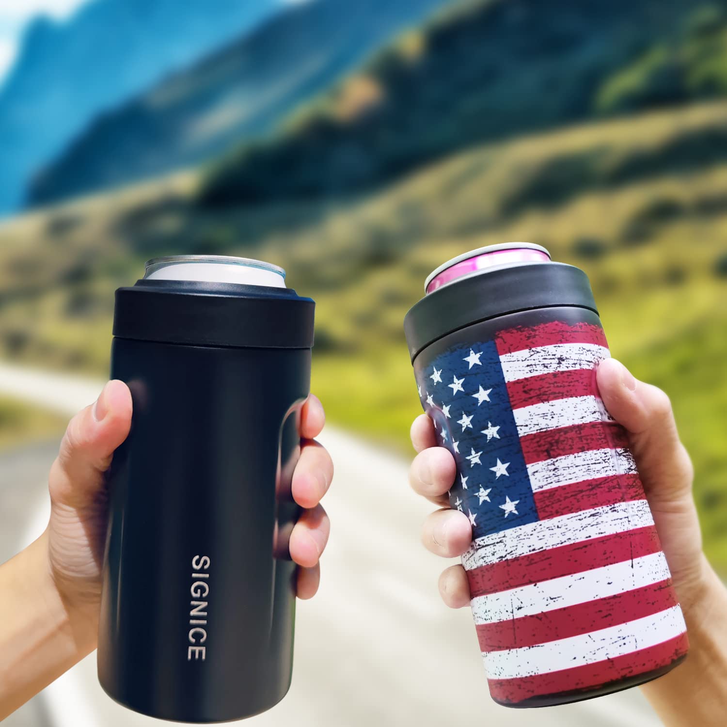 Signice ergonomic external design provides a comfortable grip and secure hold.