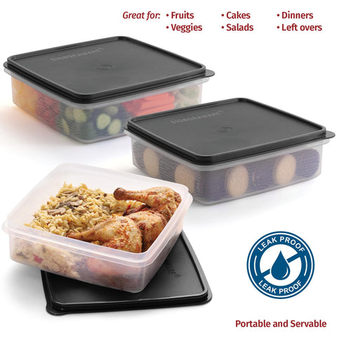 SIGNORA WARE kitchen organization solution for lunches, leftovers, and cookies on the go