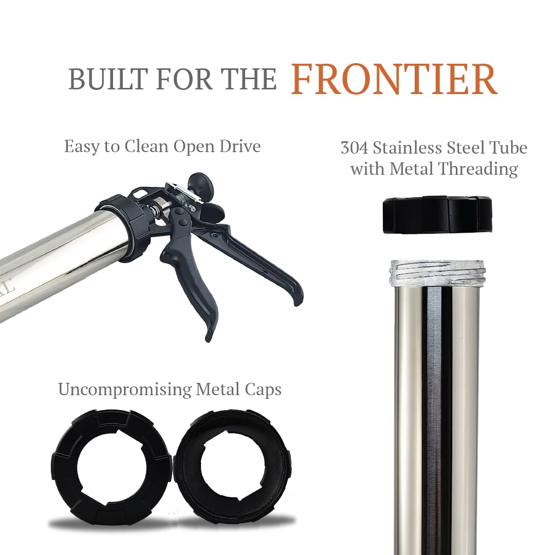 SIGVAL Frontier Jerky Gun sausage tips enable small-batch link experiments