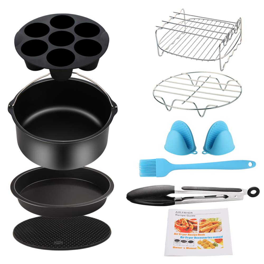 SIK cake barrel for air fryers and ovens, even heat distribution for playful baking.