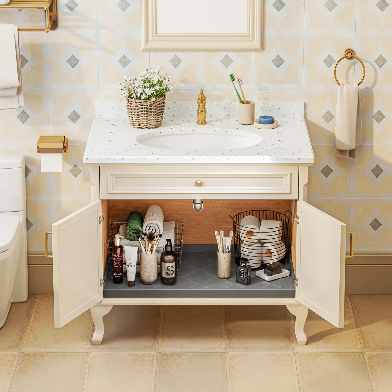 SIKADEER 15 sizes fit most cabinets for a precise, custom look.