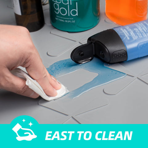 SIKADEER flexible edge drains pooled water quickly for easy cleanup