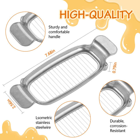 Silbingan slicer with ergonomic handle for comfortable, controlled cutting.