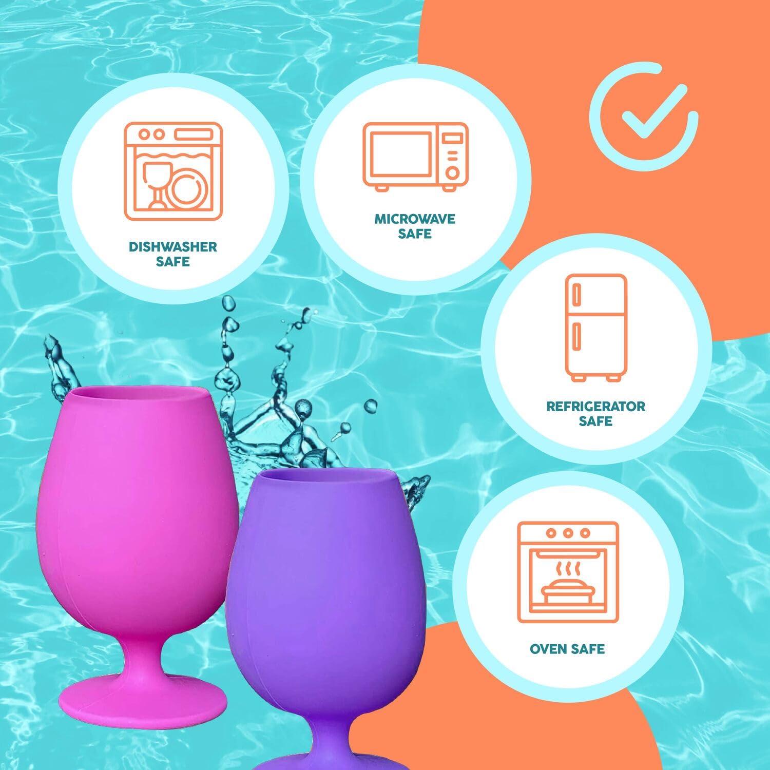 Sili Wraps Bali Collection silicone closeup highlights flexible, safe, BPA-free material.