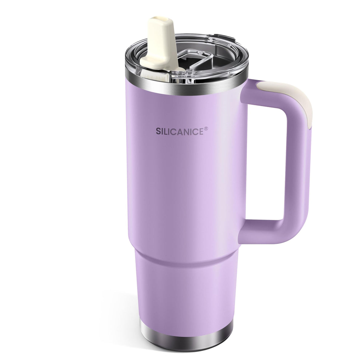 SILICANICE 30 oz tumbler with 360 sip-anywhere design for flexible drinking