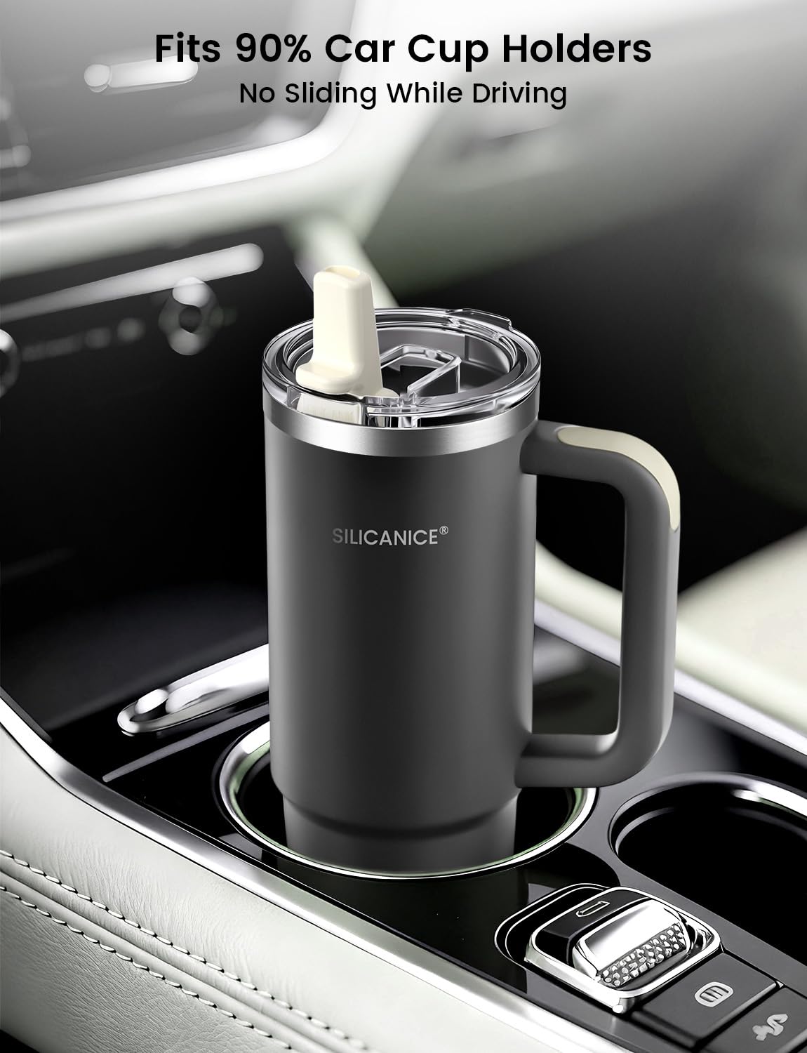 SILICANICE double-wall vacuum insulation preserves temperature longer