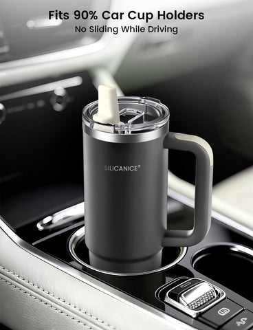 SILICANICE double-wall vacuum insulation preserves temperature longer