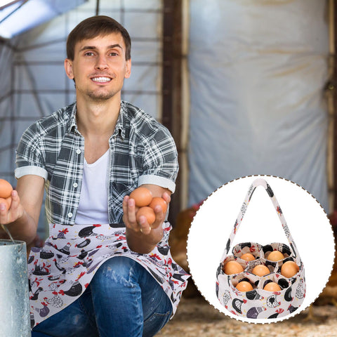 Silicherry canvas mini egg basket built for durable, repeated use