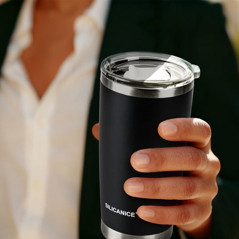 SILICANICE stainless steel body delivers durable daily use.