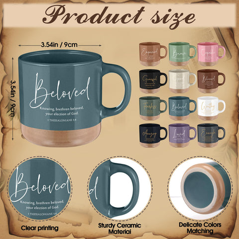 SiliFine canvas makeup bag with Christian design for everyday carry