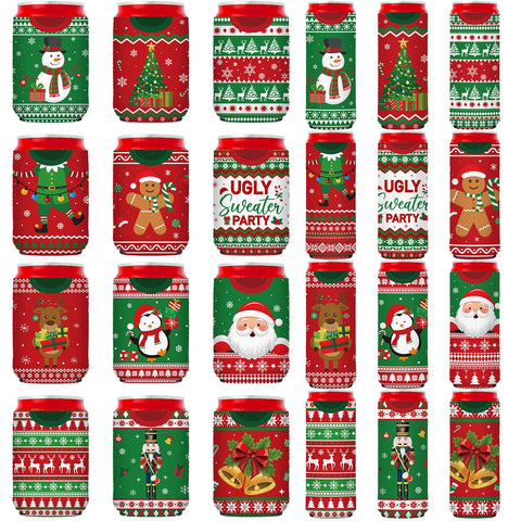 SiliFine gingerbread-man can cooler preserves chill while adding festive charm.