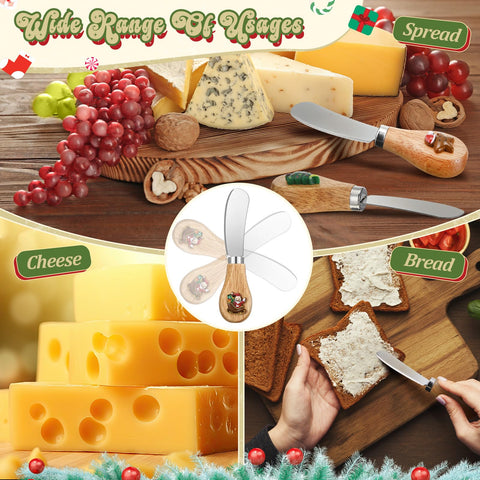 SiliFine gift-ready spreader set with festive decorations ideal for gifting.
