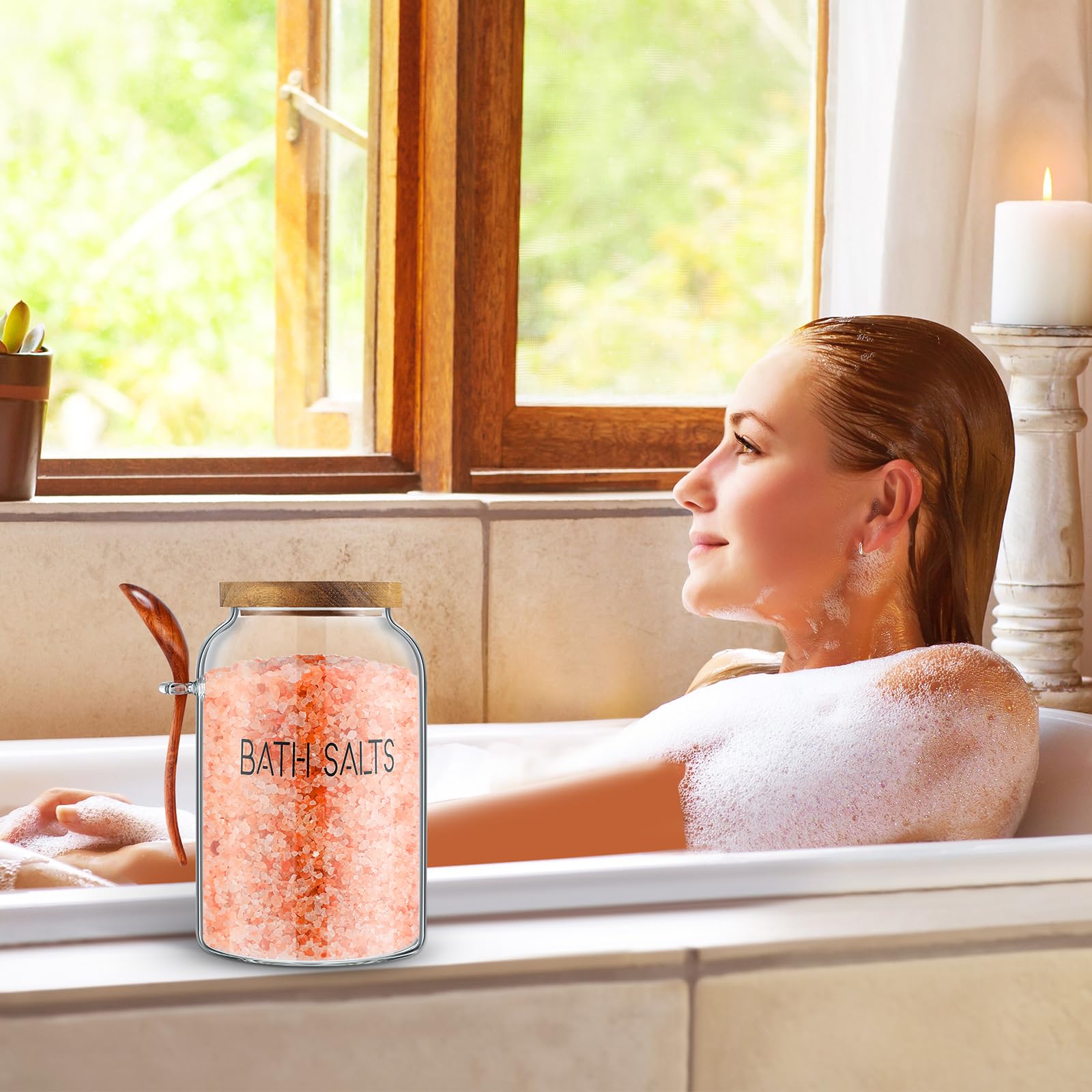 SiliFine kitchen bulk storage jar for sugar, flour, or spices.