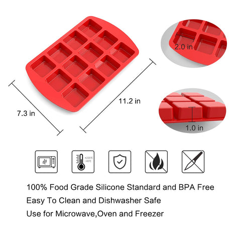 SILIVO oven and microwave safe for versatile treats up to 450F.