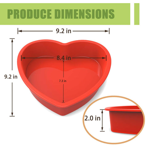 Eco-friendly SILIVO food-grade silicone ensures safe, reusable baking results.