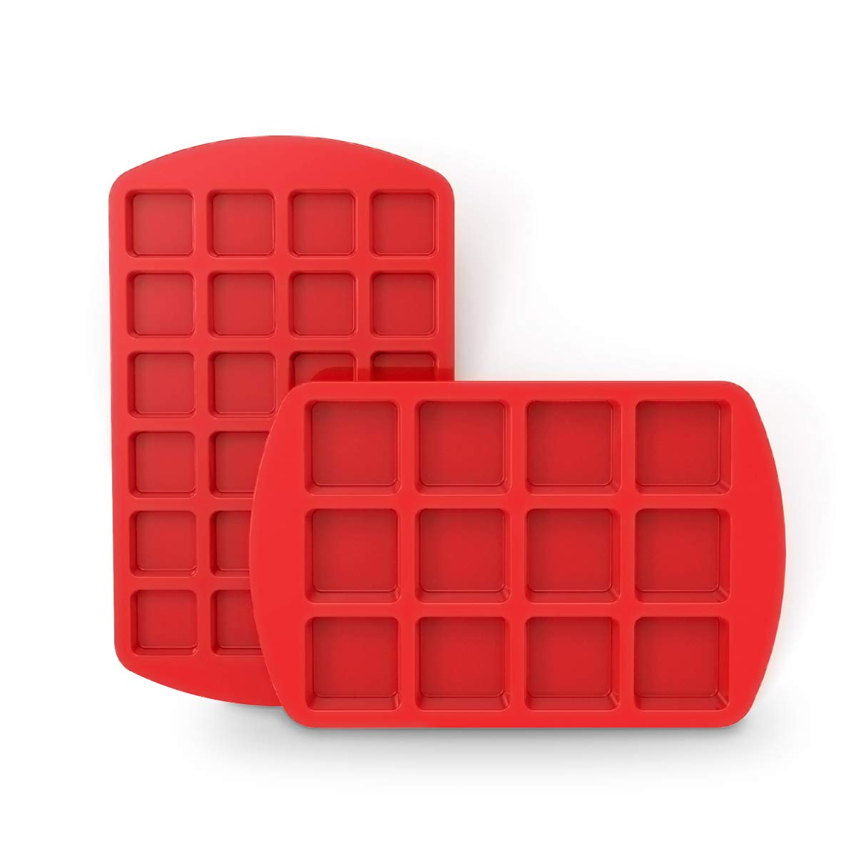 SILIVO silicone brownie pan 12-cavity with non-stick release for quick, clean portions.