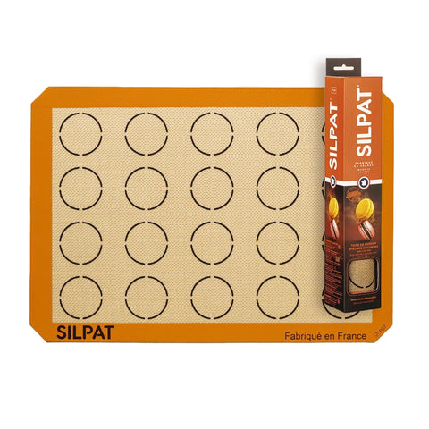 Silpat macarons 20 circles enable precise spacing for consistent baking.
