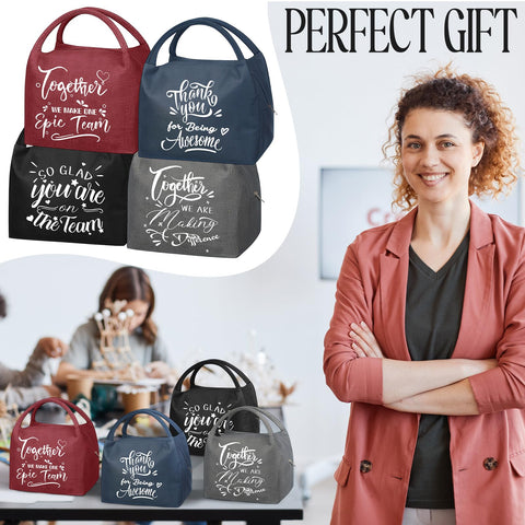 SilTriangle large-capacity lunch bag fits sandwiches, drinks, and snacks.