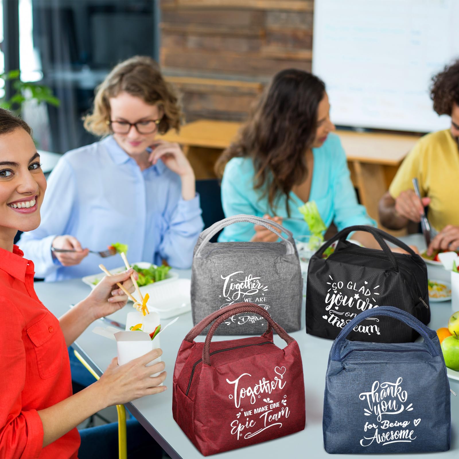 SilTriangle thank-you message design adds thoughtful team gifting.