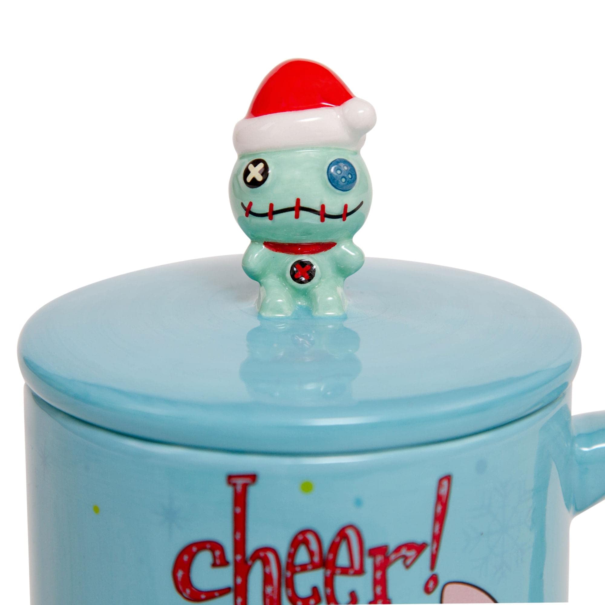 18-ounce capacity ideal for coffee, cocoa, or eggnog this season.