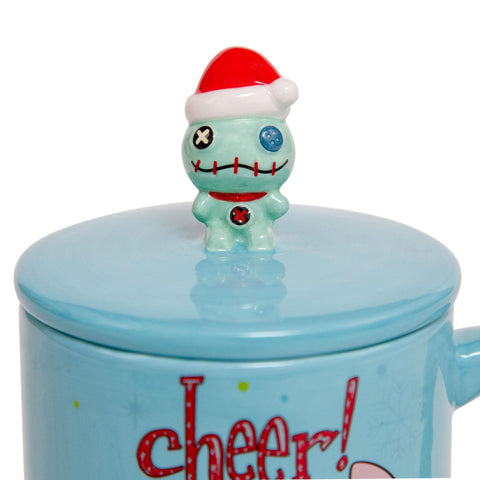18-ounce capacity ideal for coffee, cocoa, or eggnog this season.