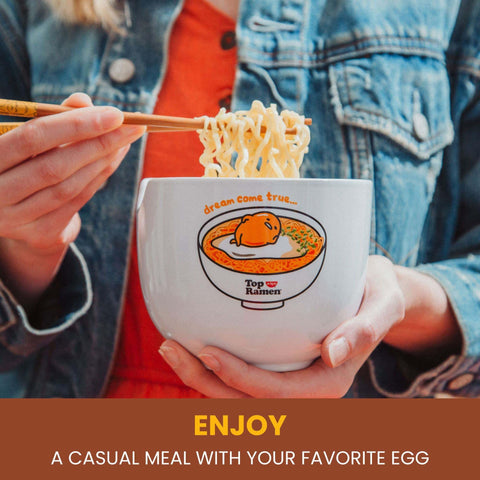 20-ounce Silver Buffalo bowl holds a generous serving for solo dinners