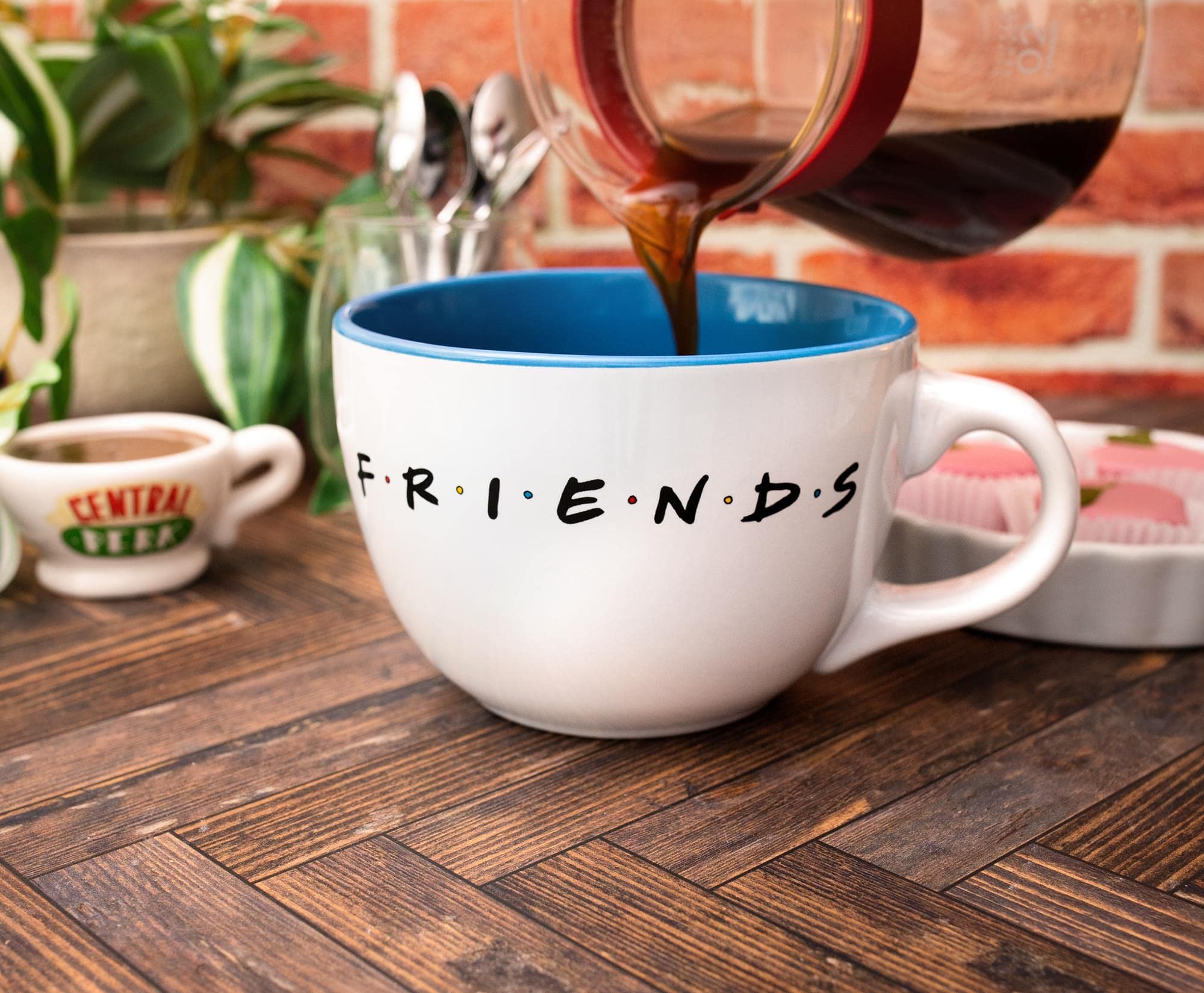 Silver Buffalo 24-ounce mug suitable for soups, cereals, or hot beverages.