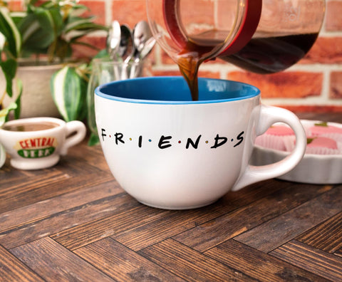 Silver Buffalo 24-ounce mug suitable for soups, cereals, or hot beverages.