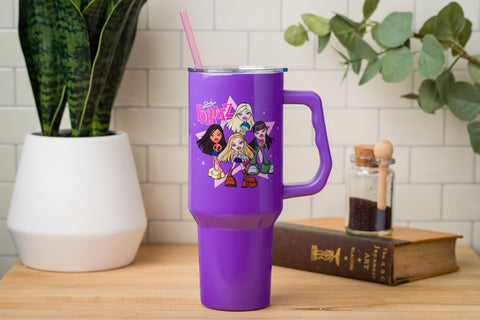 Silver Buffalo Bratz tumbler durable stainless steel designed for daily use