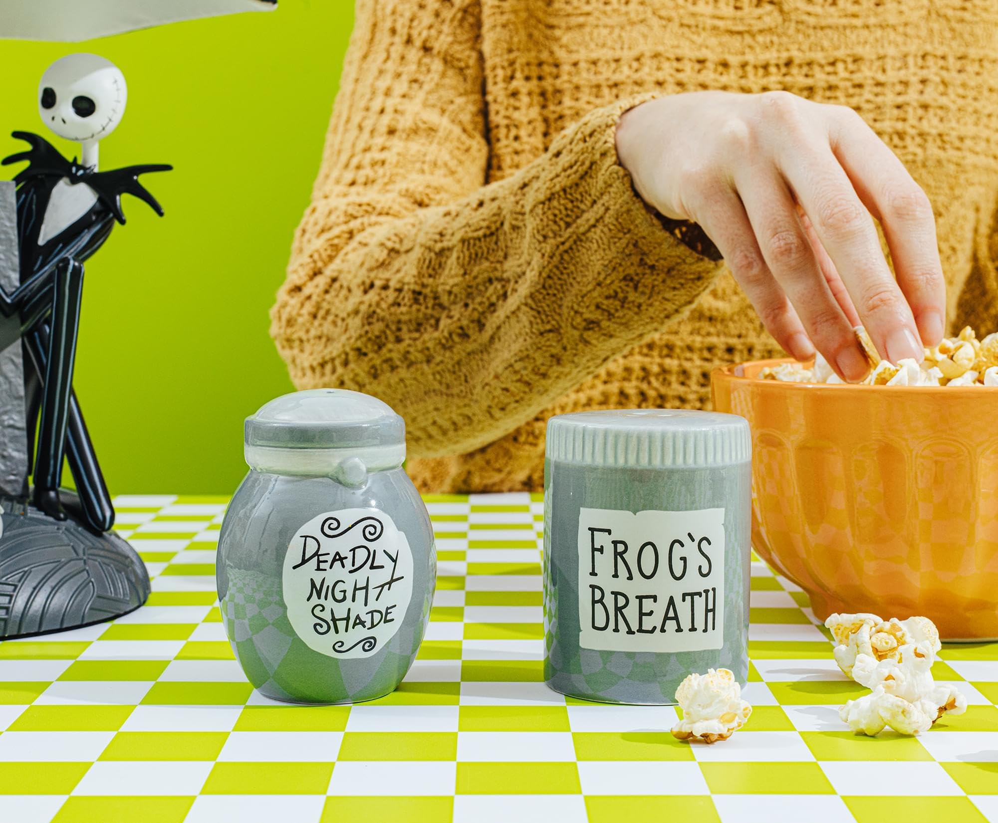 Silver Buffalo officially licensed kitchenware adds Tim Burton magic to meals.