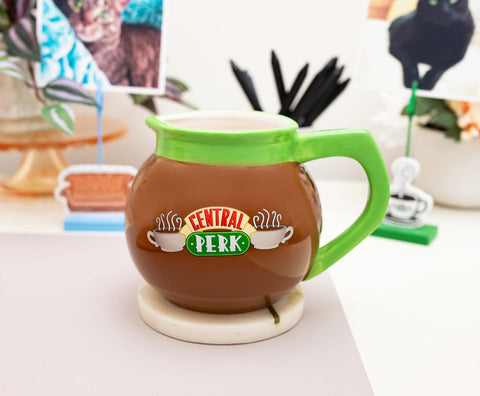 Silver Buffalo oversized mug for coffee, tea, or hot chocolate