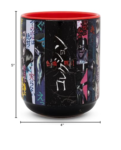 Silver Buffalo collectible horror mug invites late-night chills and cozy sips.