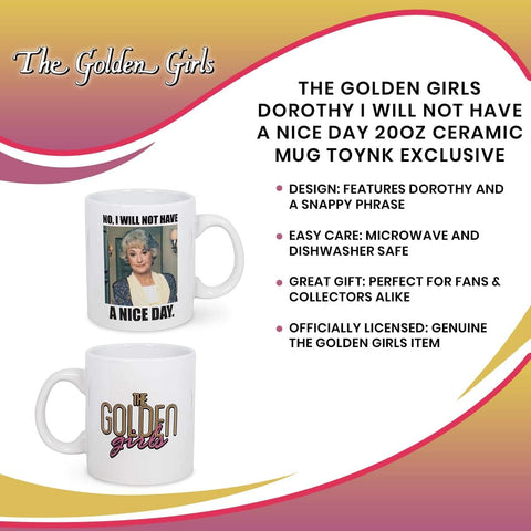 Gift-ready packaging perfect for Golden Girls fans.