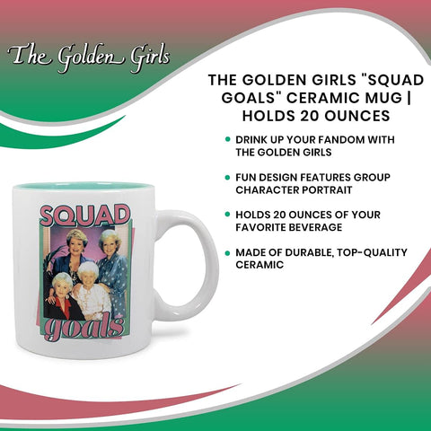 Official licensed Silver Buffalo Golden Girls mug product