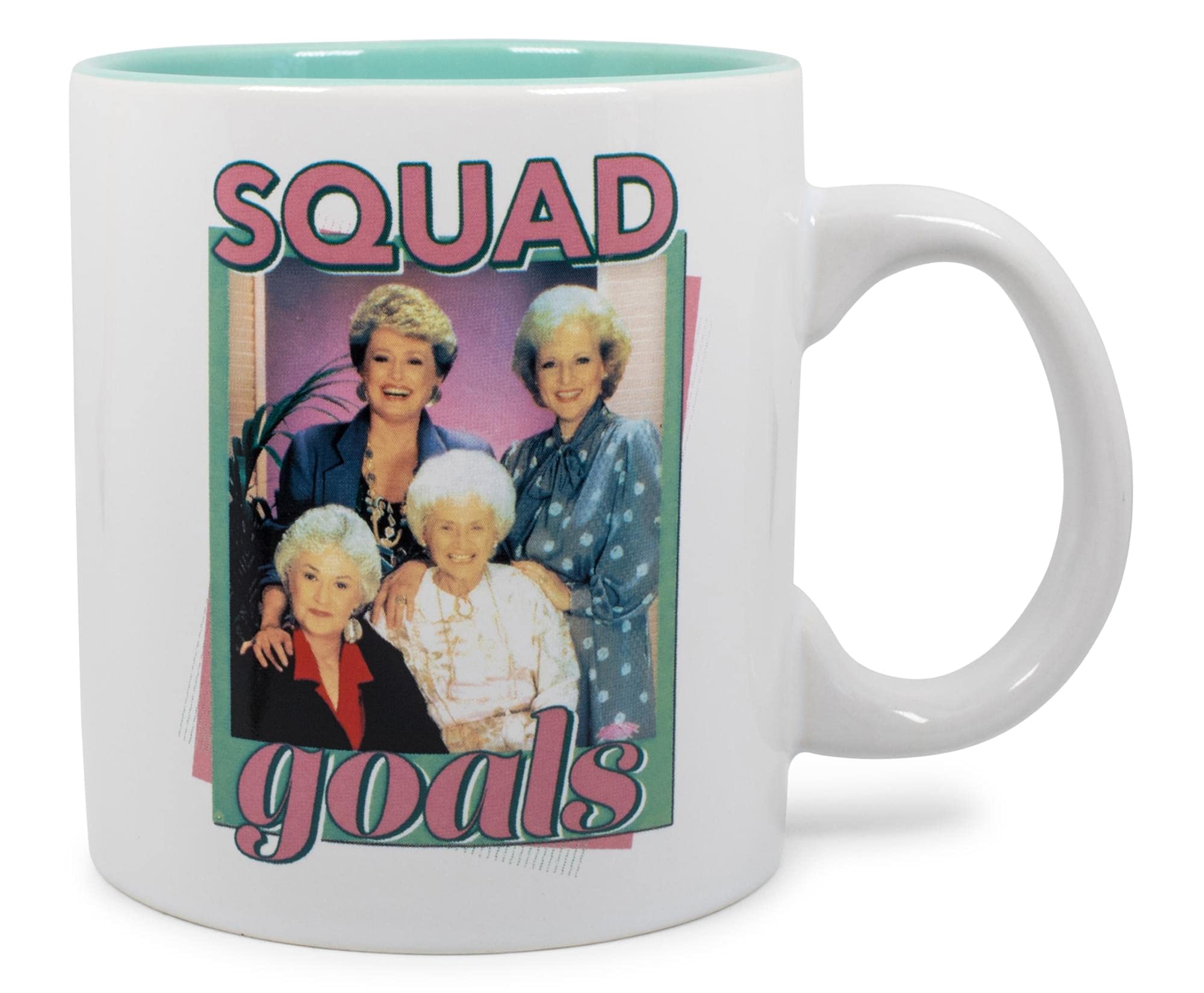 Silver Buffalo Golden Girls mug portrait for daily coffee rituals