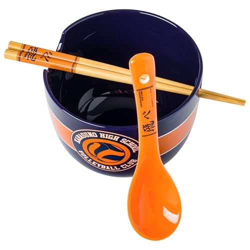 Silver Buffalo Haikyu Karasuno chopsticks pair enhance themed dining with precision grips