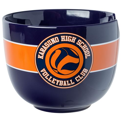 Silver Buffalo Haikyu Karasuno graphic bowl captures team spirit for collectors
