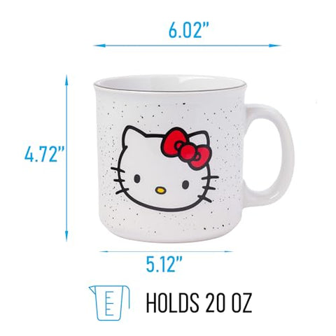 Hello Kitty design visible on the side for tea or cocoa