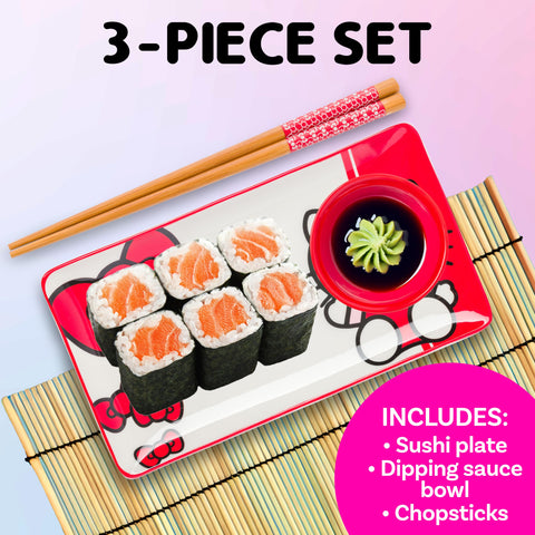 Hello Kitty dipping bowl by Silver Buffalo, perfect for soy sauce and dipping