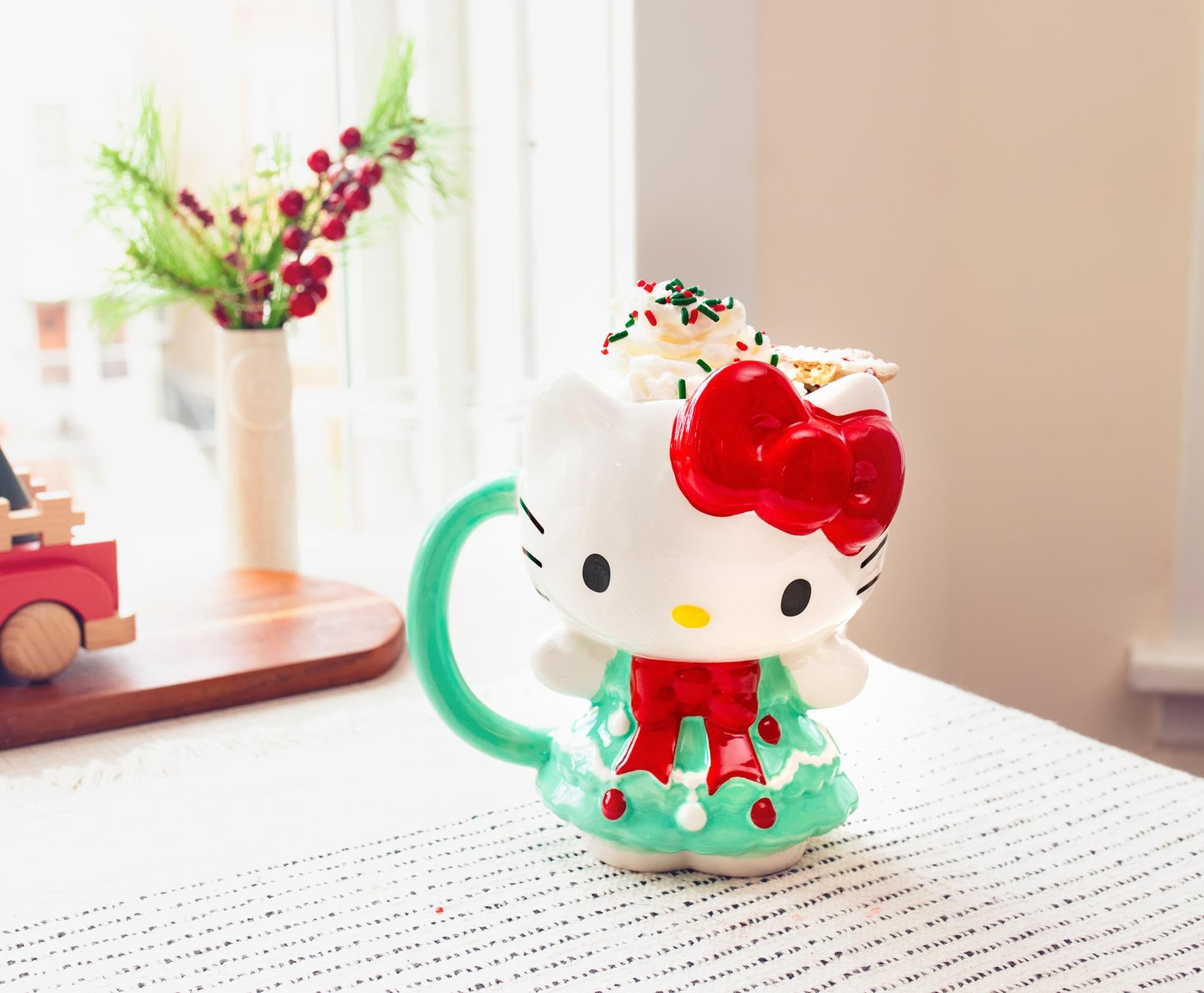 Gift-ready official Hello Kitty mug from Silver Buffalo