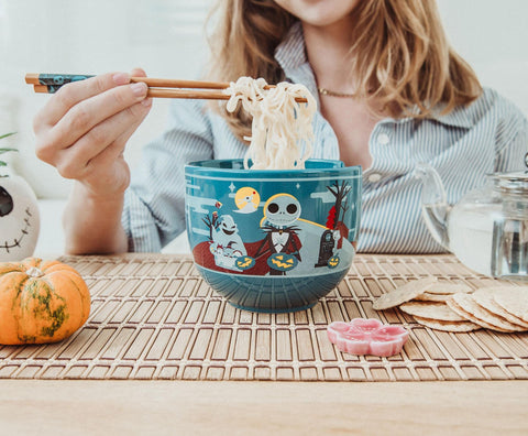 Silver Buffalo Jack Skellington dinnerware licensed by Disney.